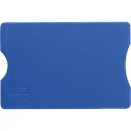 Plastic Card Holder with RFID Protection Cobalt